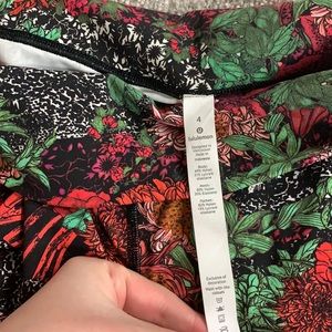 Lululemon Floral Leggings